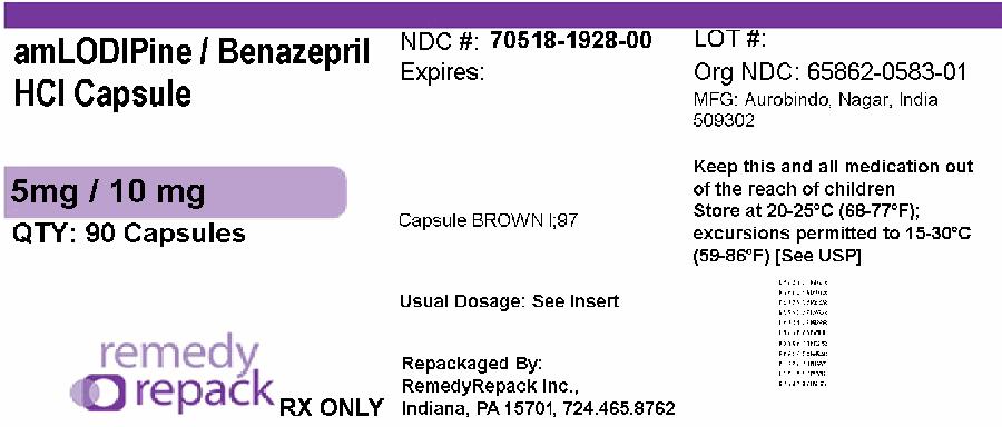 Amlodipine And Benazepril Hydrochloride